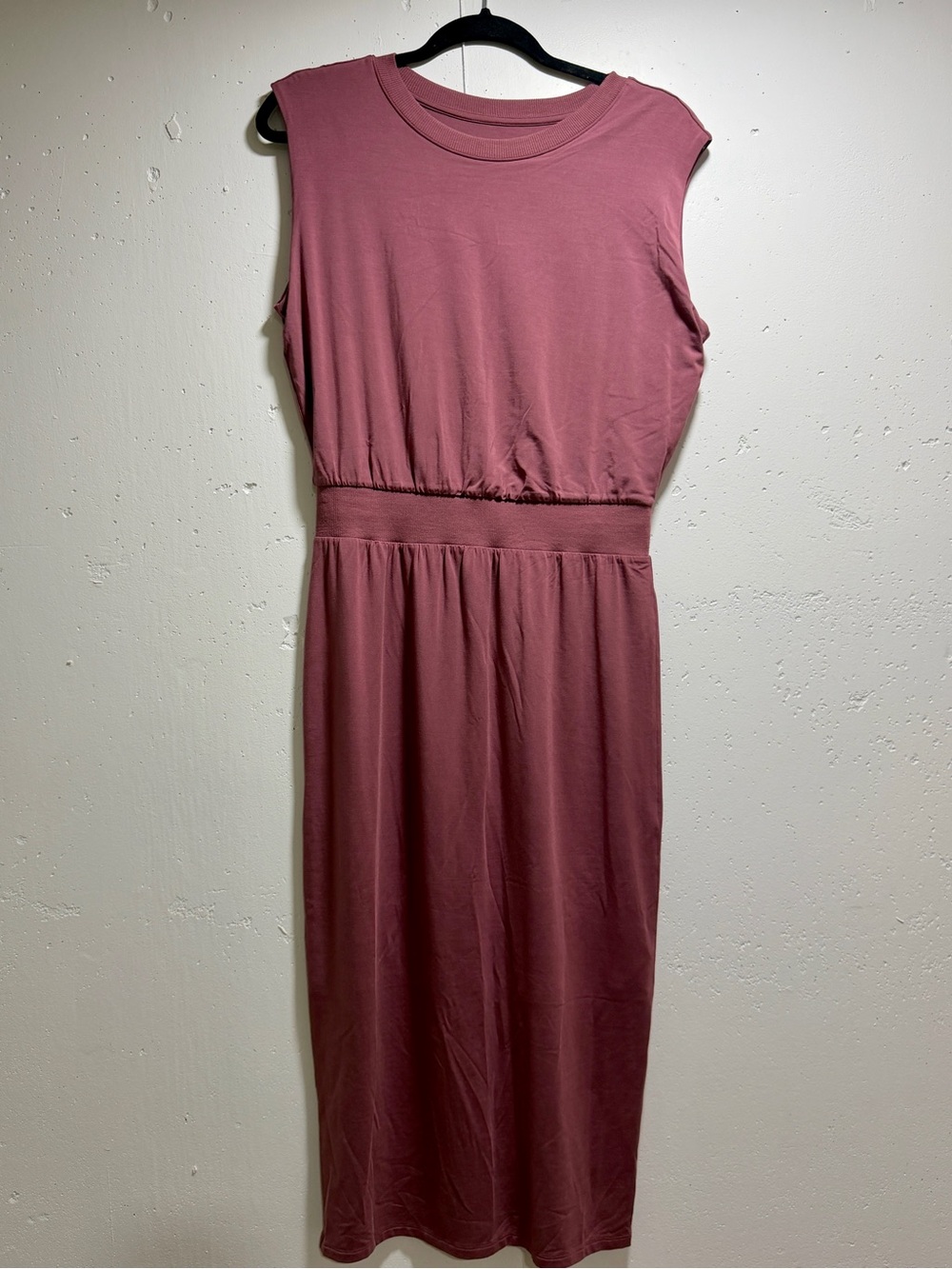 NWT Athleta Santorini Cinch Knit Midi Dress—Size Small - Picture 3 of 6